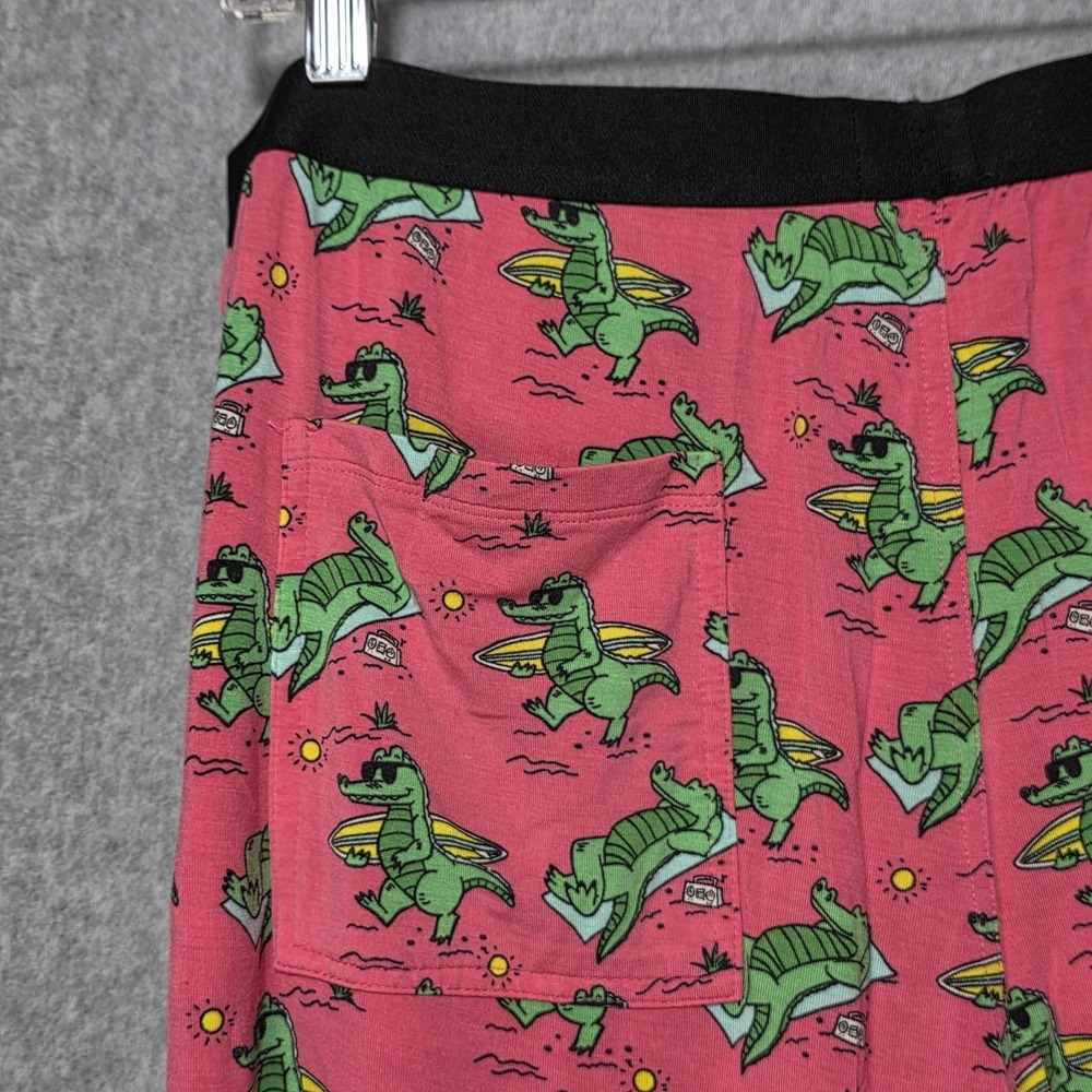 Me Undies Lounge Pants - Alligator On The Beach Theme - XL - Picture 4 of 8